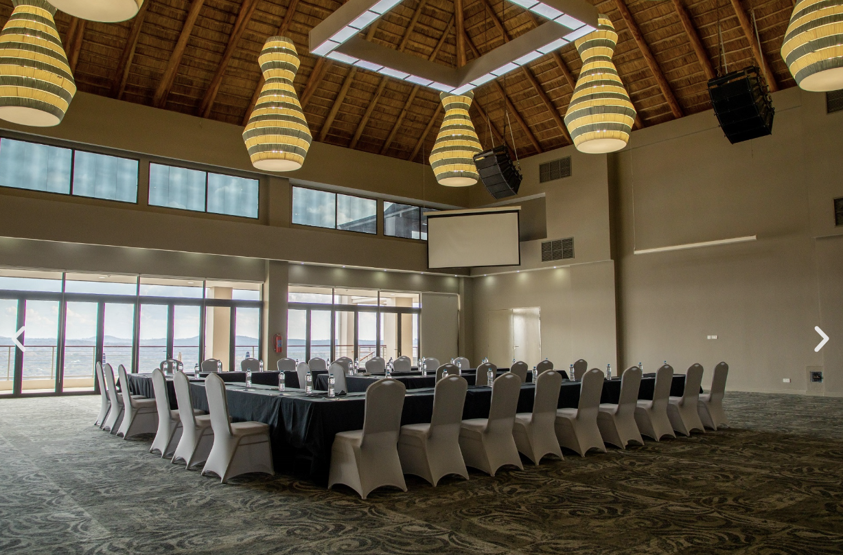 Conference room setup